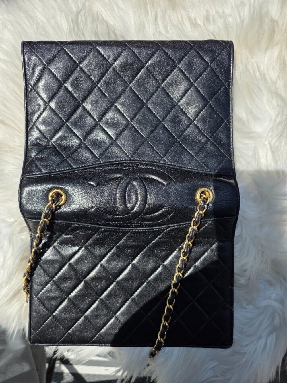 Small Lambskin Chanel Handbag